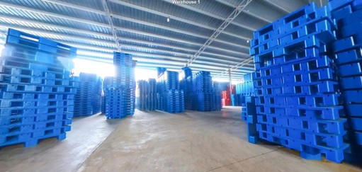 Plastic pallet warehouse Plastic pallet warehouse