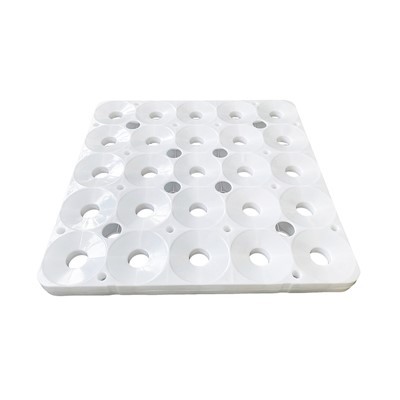 20L زجاجات تكديس تخزين HDPE منصات المياه البلاستيكية